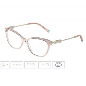 Tiffany & Co. Pink Cat-Eye Glasses